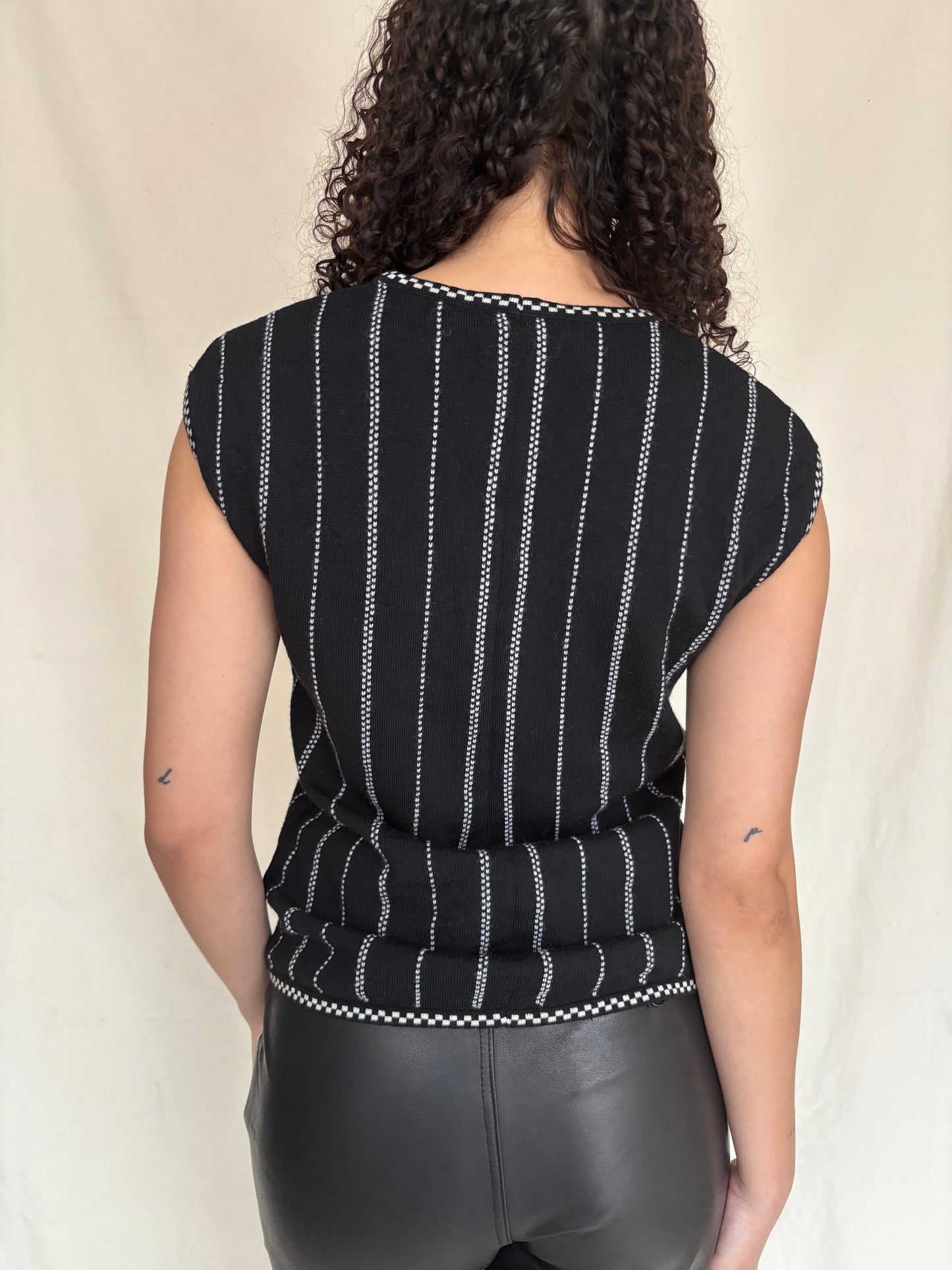 90s Escada wool knit top