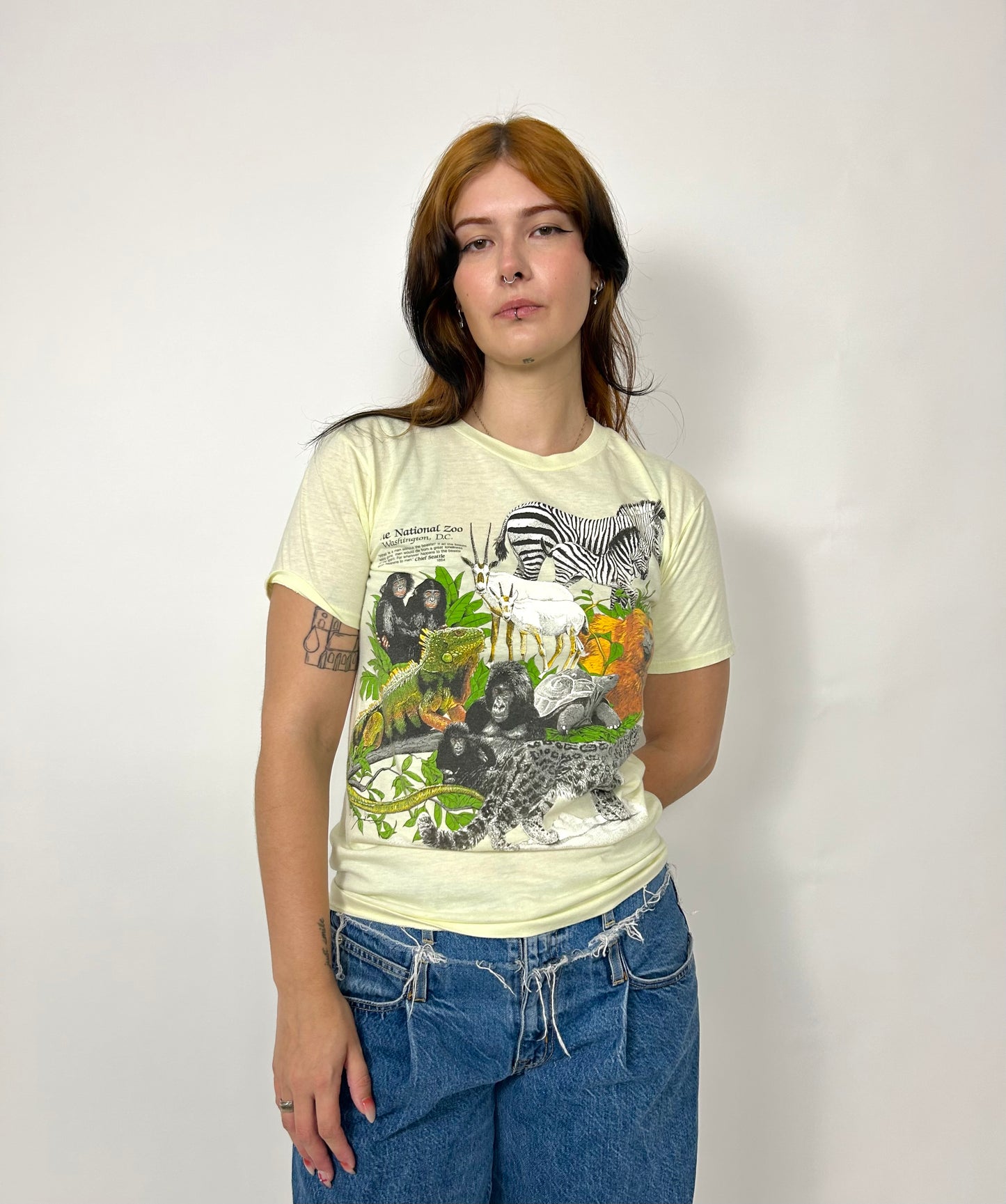 1980s Graphic Zoo TShirt