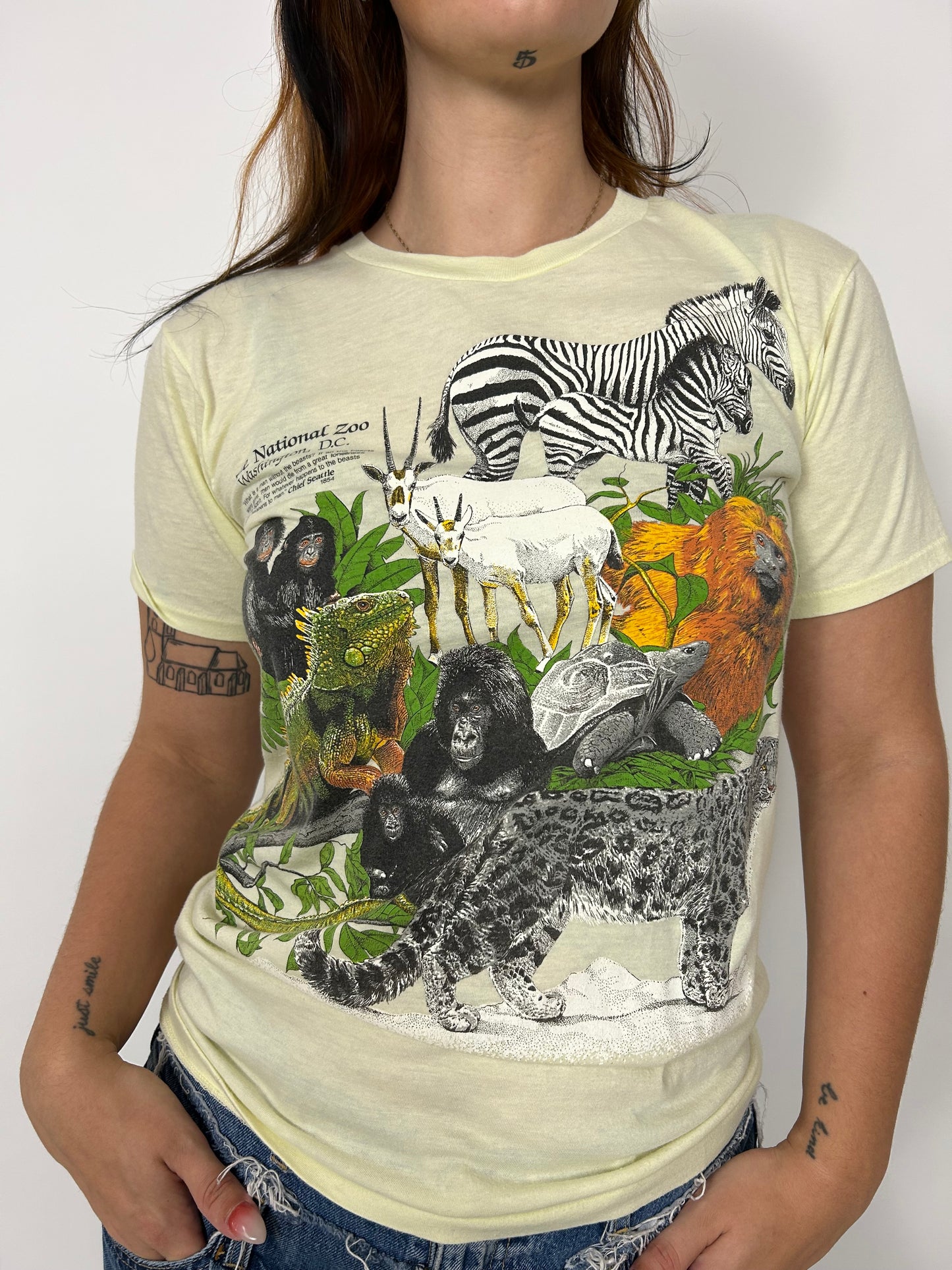 1980s Graphic Zoo TShirt