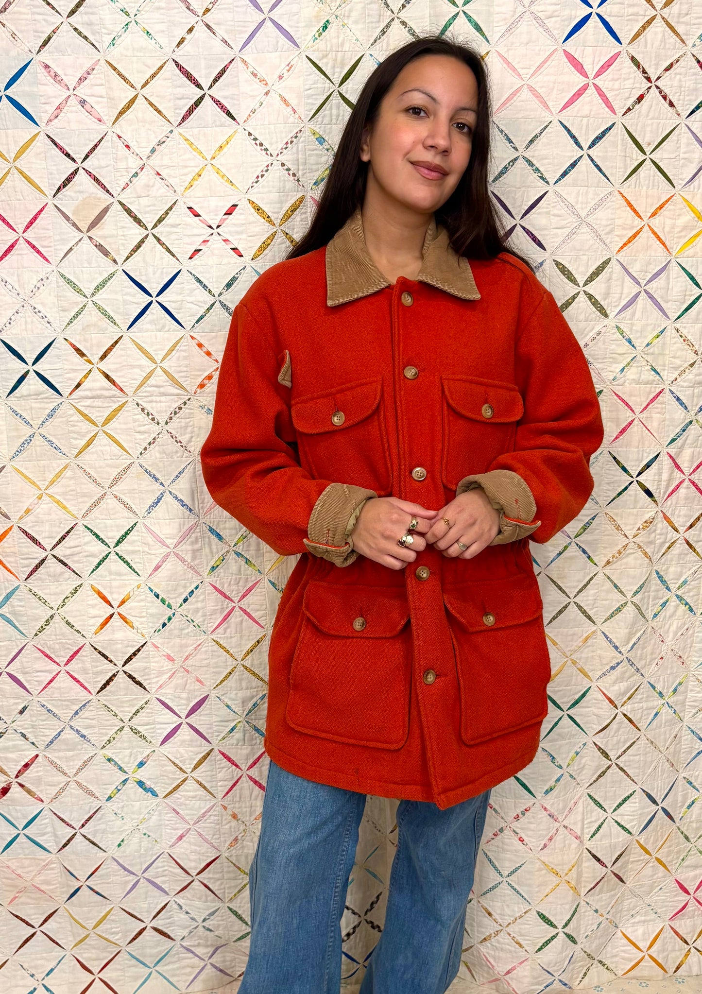 1970s Red Wool Jacket
