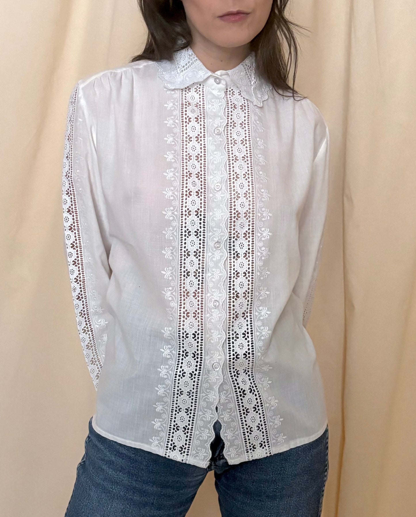 Romantic Lacy Blouse