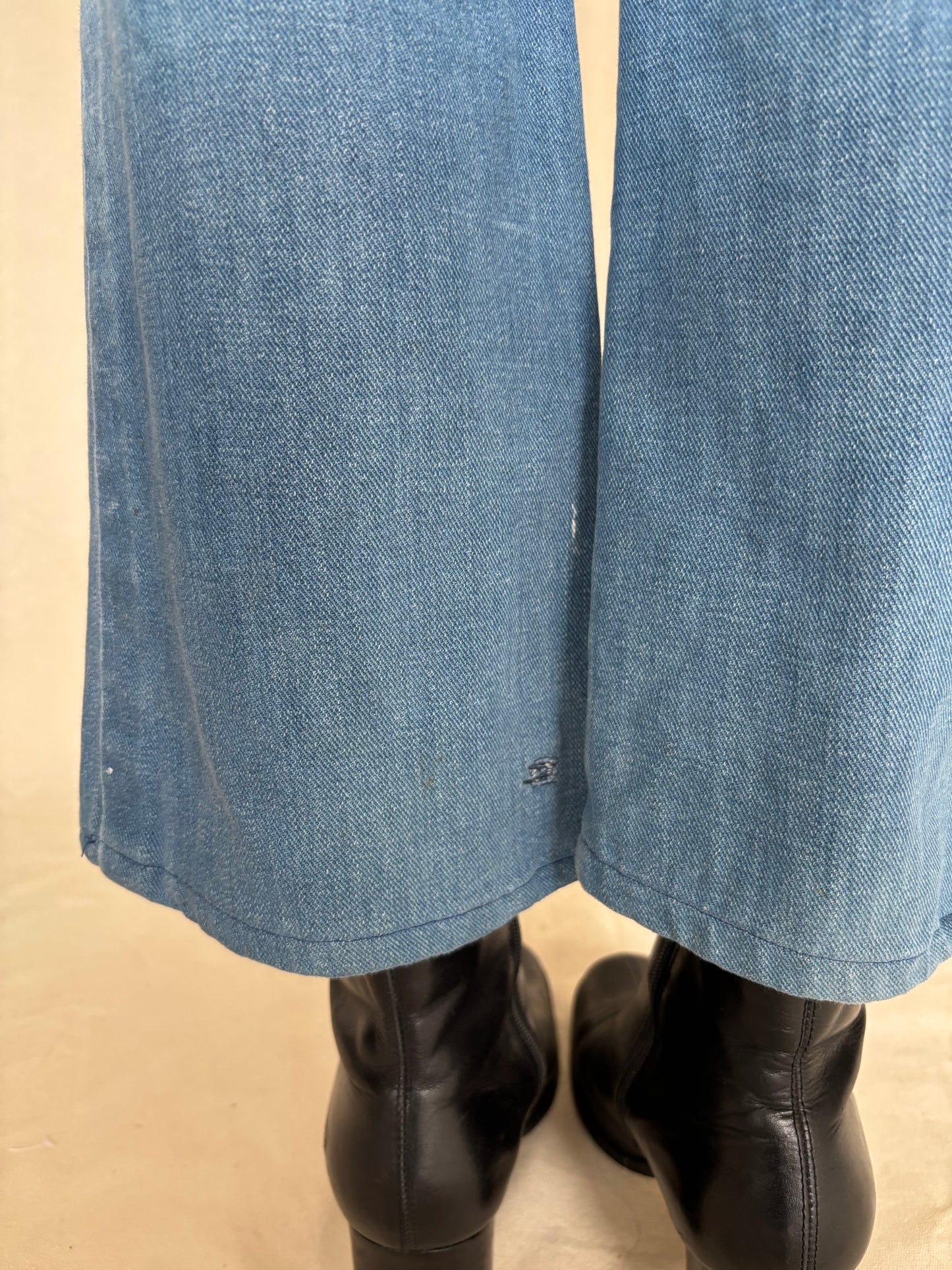 Patched to perfection bootcut 70s denim