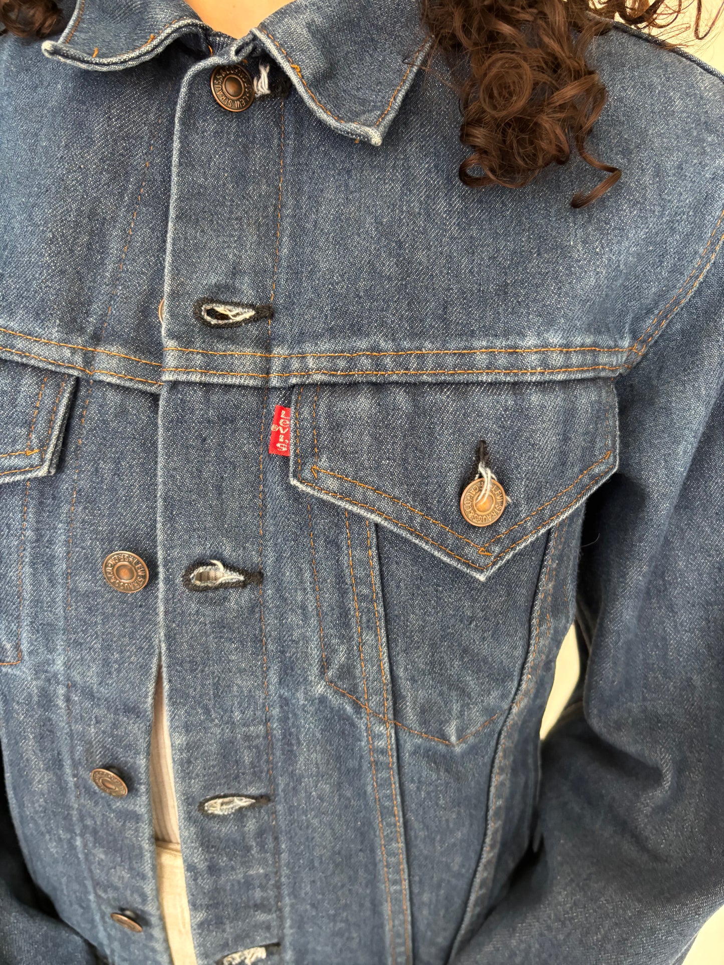Indigo wash Levi's Jean jacket