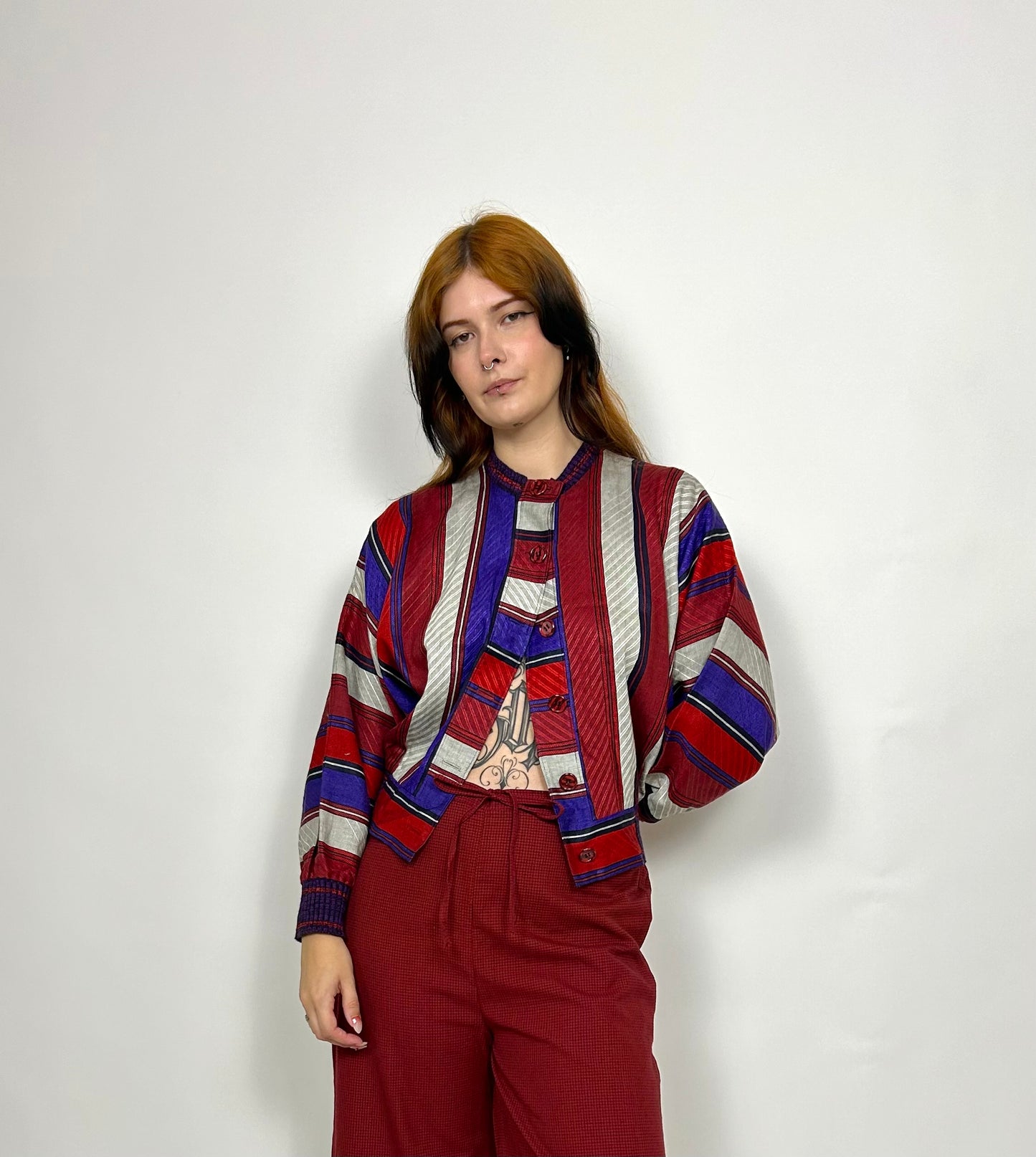 1980s woven jacket/blouse