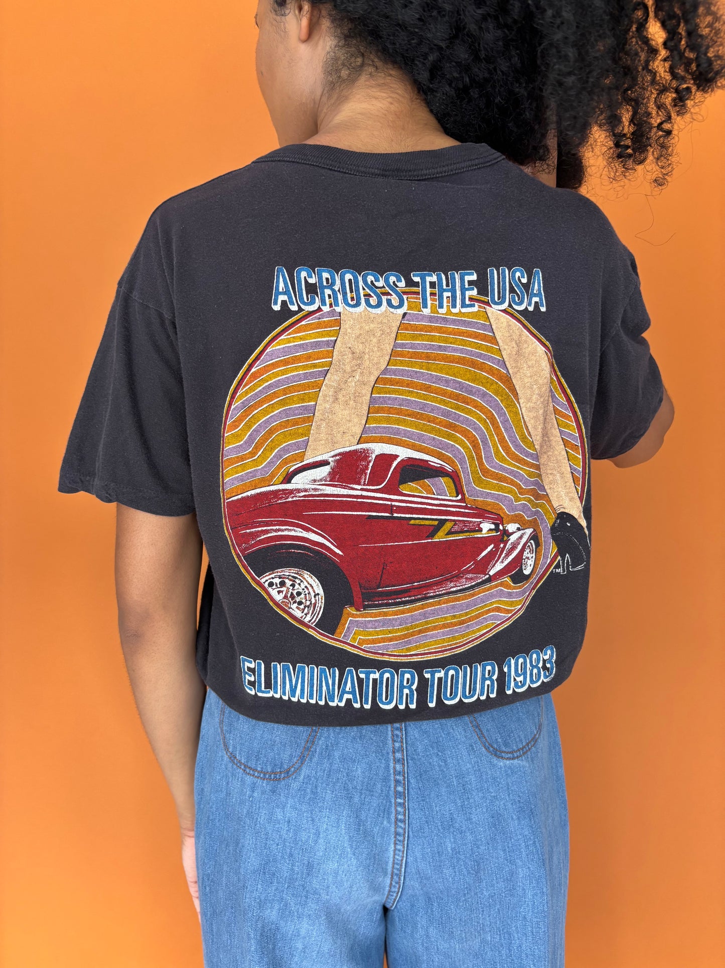 ZZ Top 1983 eliminator tour tee
