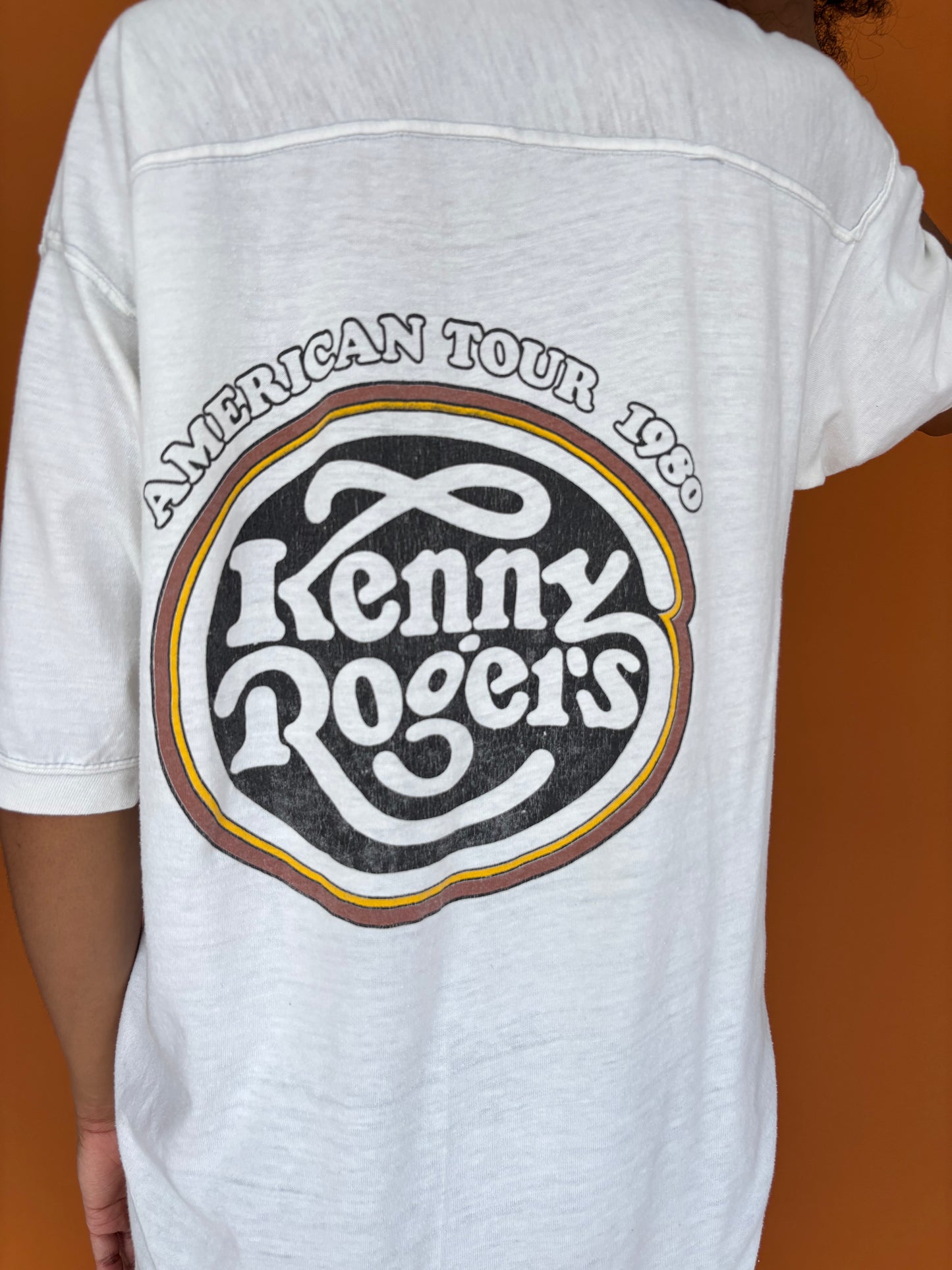 Kenny Rogers tour tee 1980