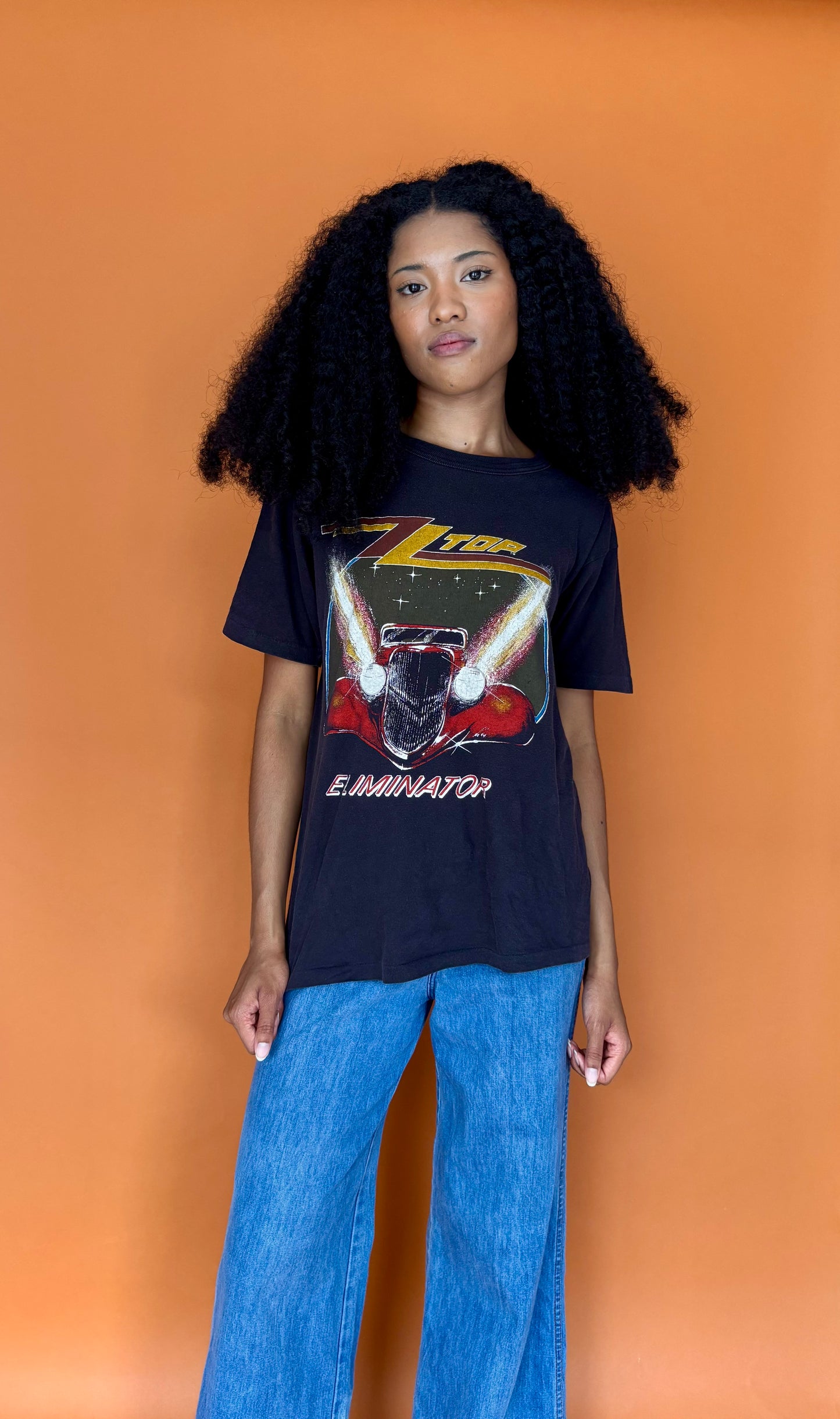ZZ Top 1983 eliminator tour tee