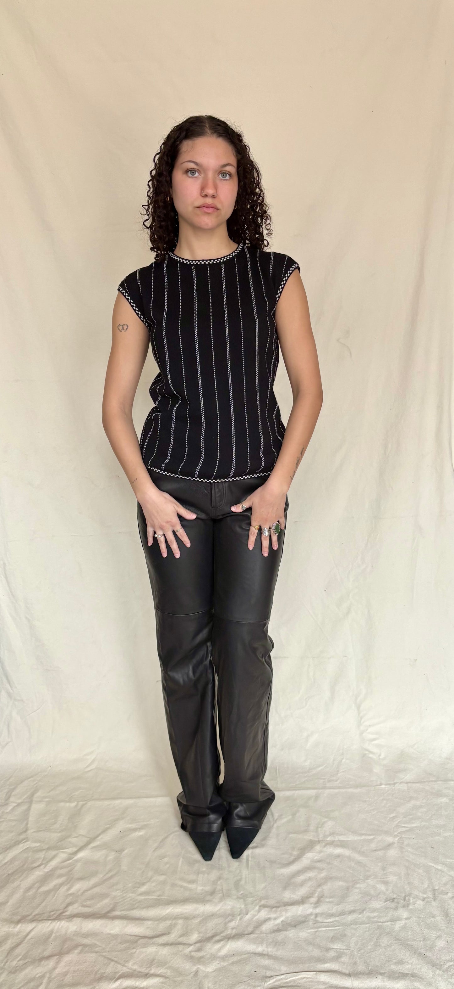 90s Escada wool knit top