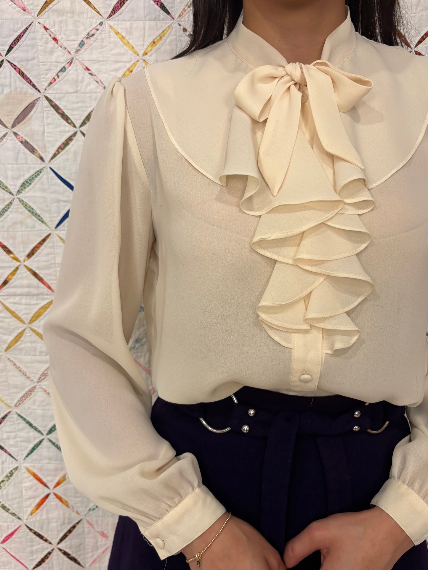 Romantic Blouse in Cream