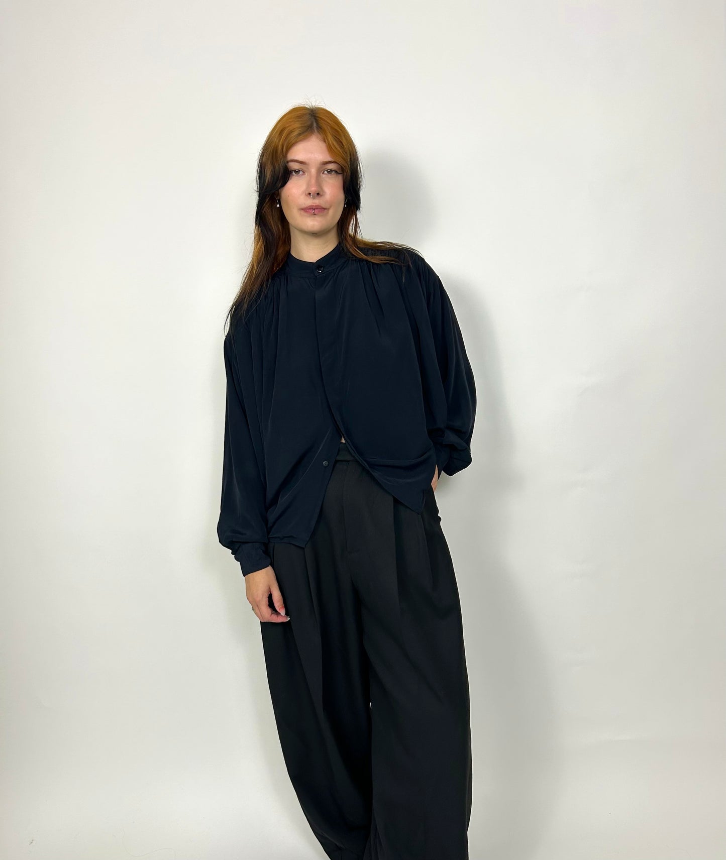 1980s Bat Wing Top