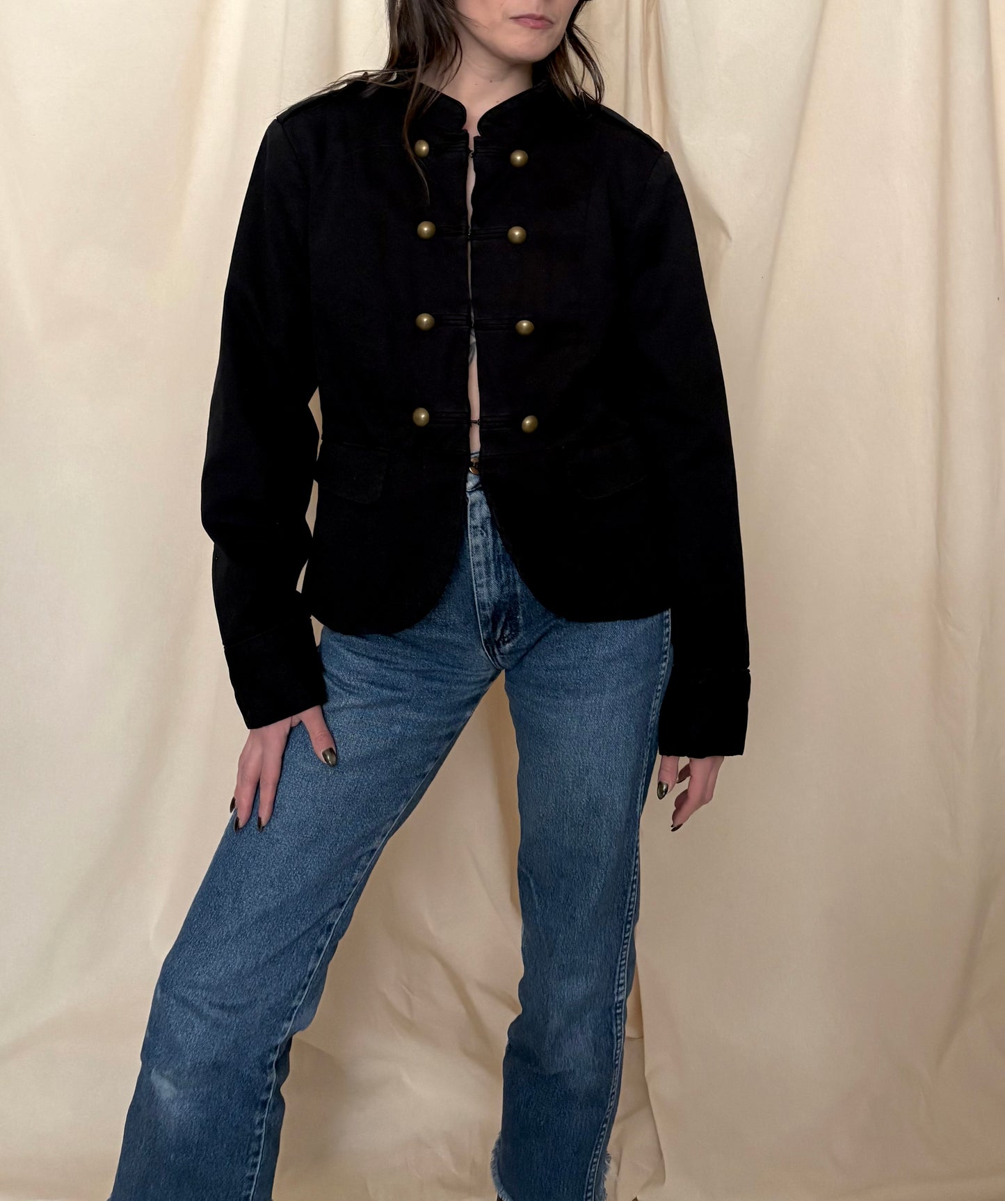 Y2K Napoleon Style Jacket