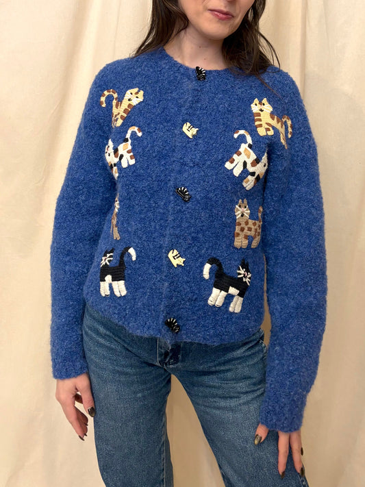 Amazing 90s Cat Sweater