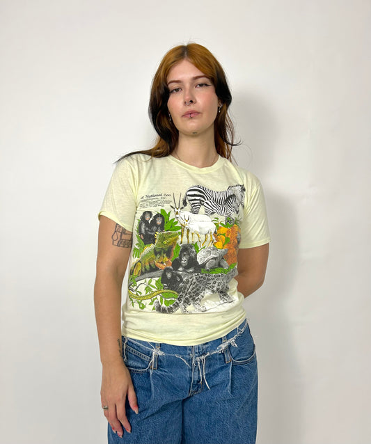 1980s Graphic Zoo TShirt