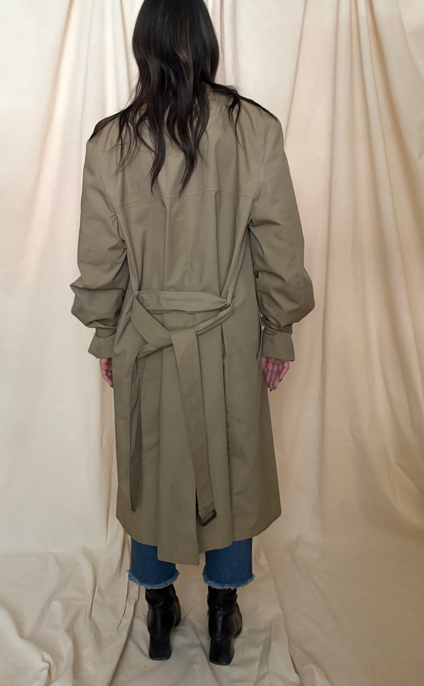 Classic Belted Trench