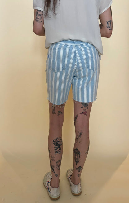 90s striped Gitano cut offs
