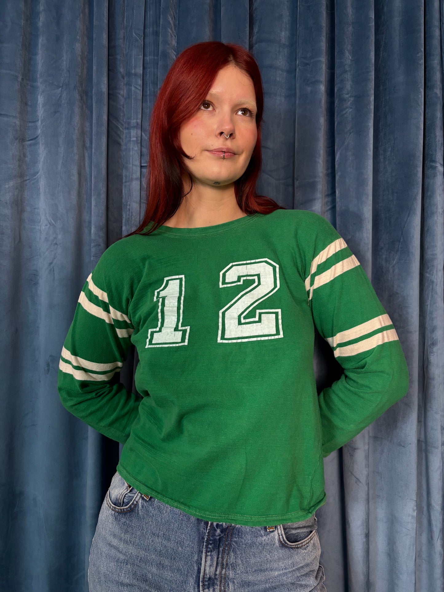 70s 80s Roughriders football tee