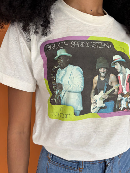 Bruce Springsteen vintage iron on tee