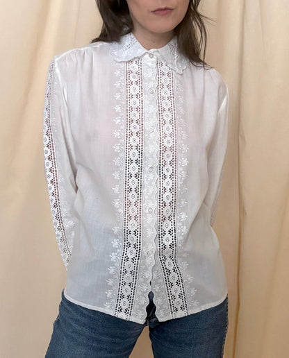 Romantic Lacy Blouse