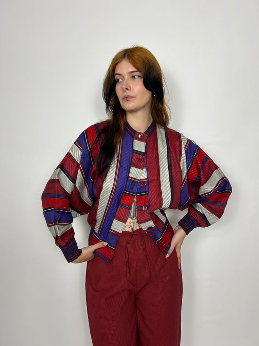1980s woven jacket/blouse