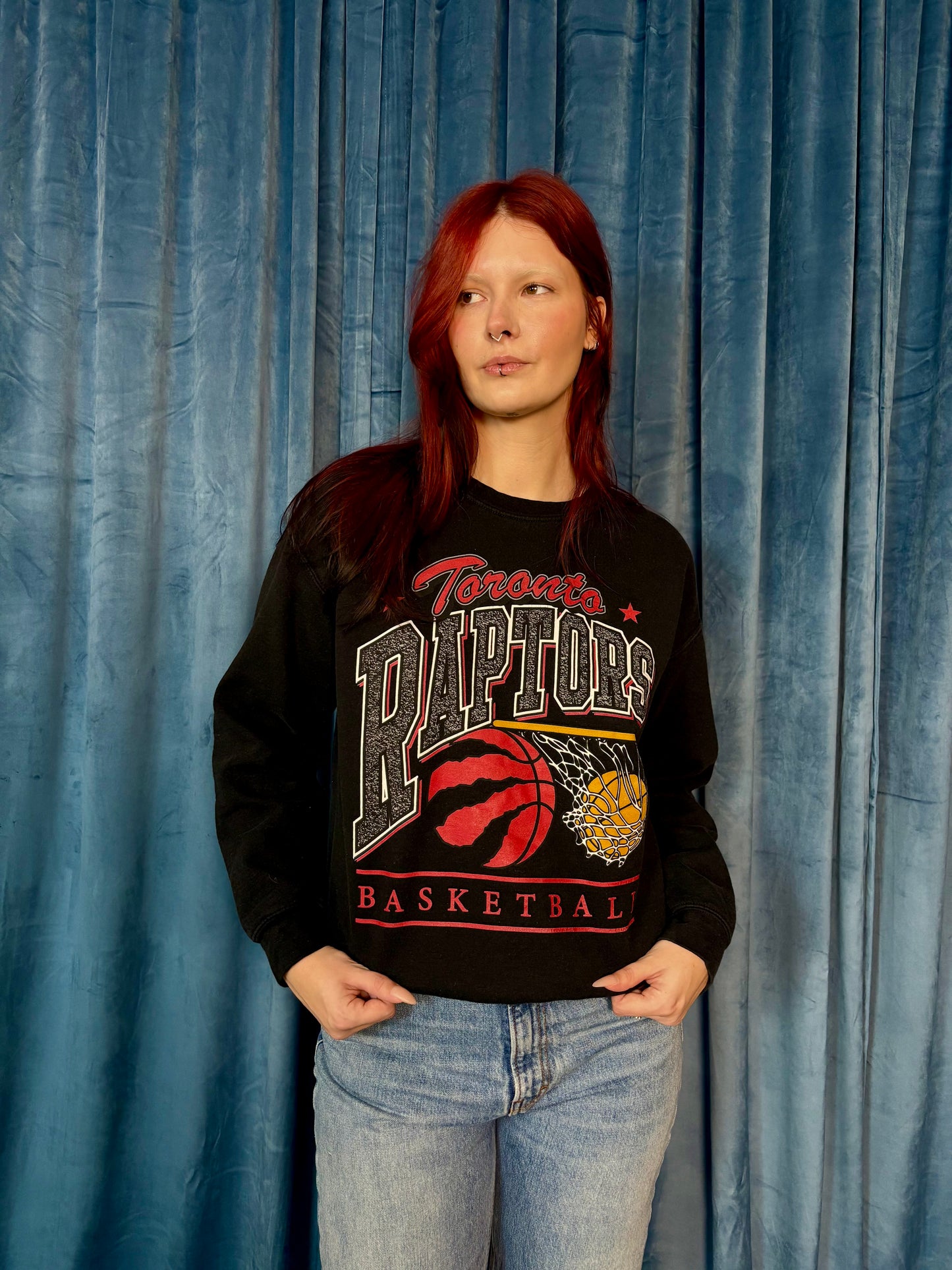 90s Toronto raptors crewneck