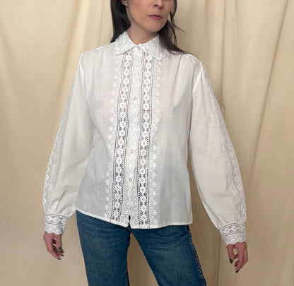 Romantic Lacy Blouse