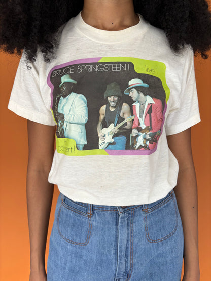 Bruce Springsteen vintage iron on tee