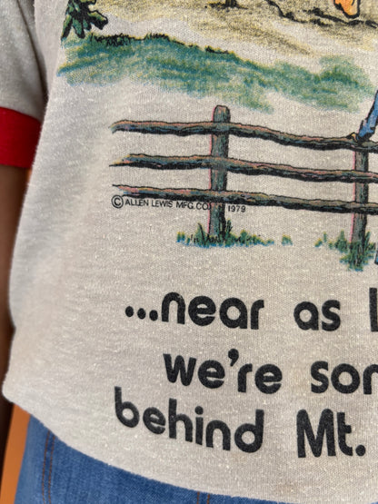 Mount Rushmore cheeky tee