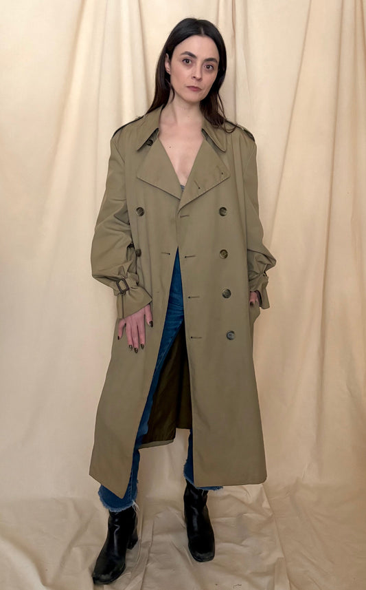 Classic Belted Trench