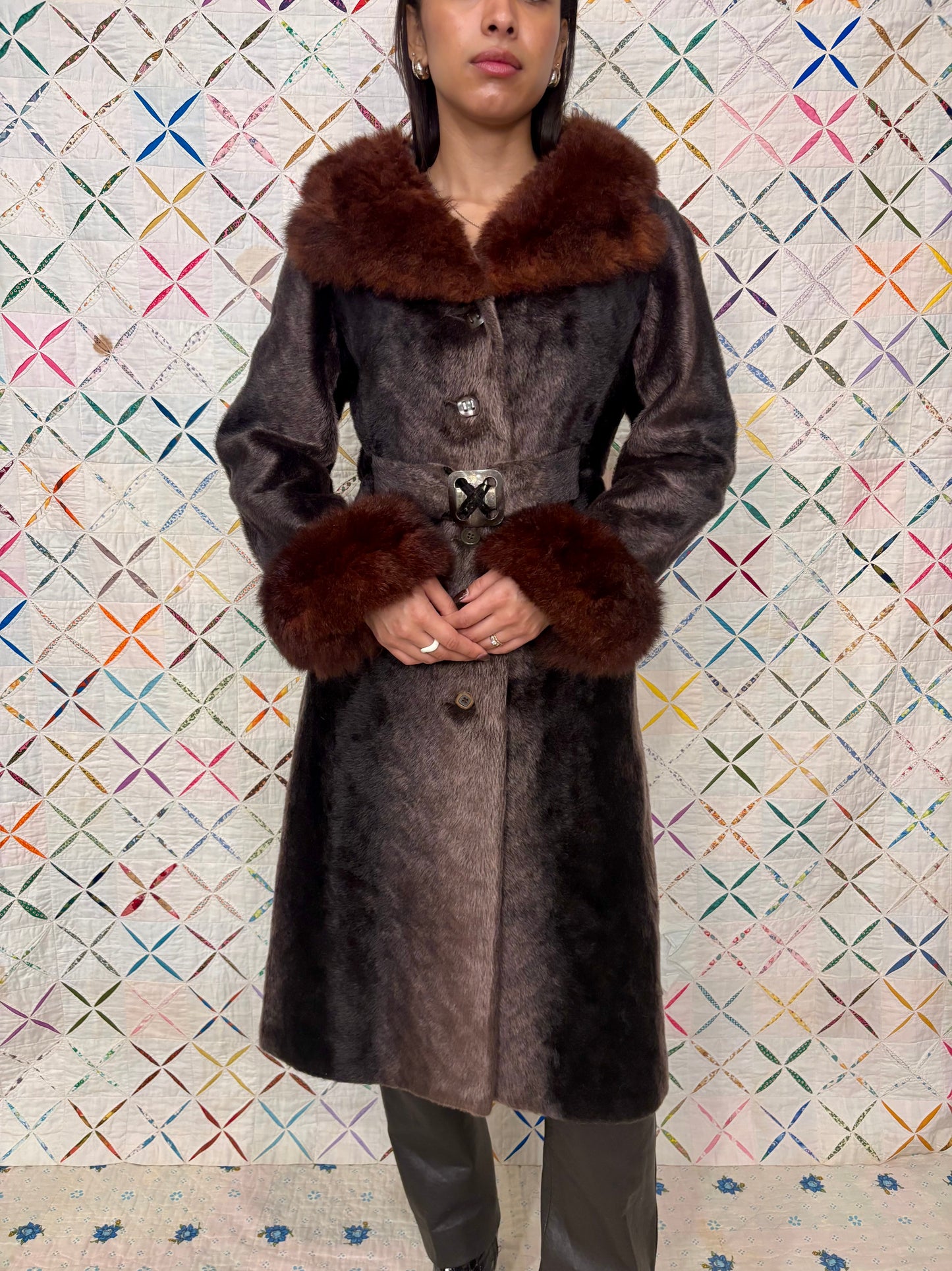 70s fur Penny lane coat