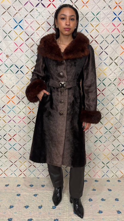 70s fur Penny lane coat
