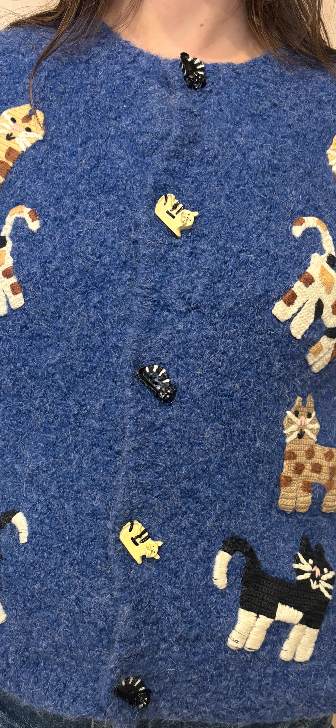 Amazing 90s Cat Sweater