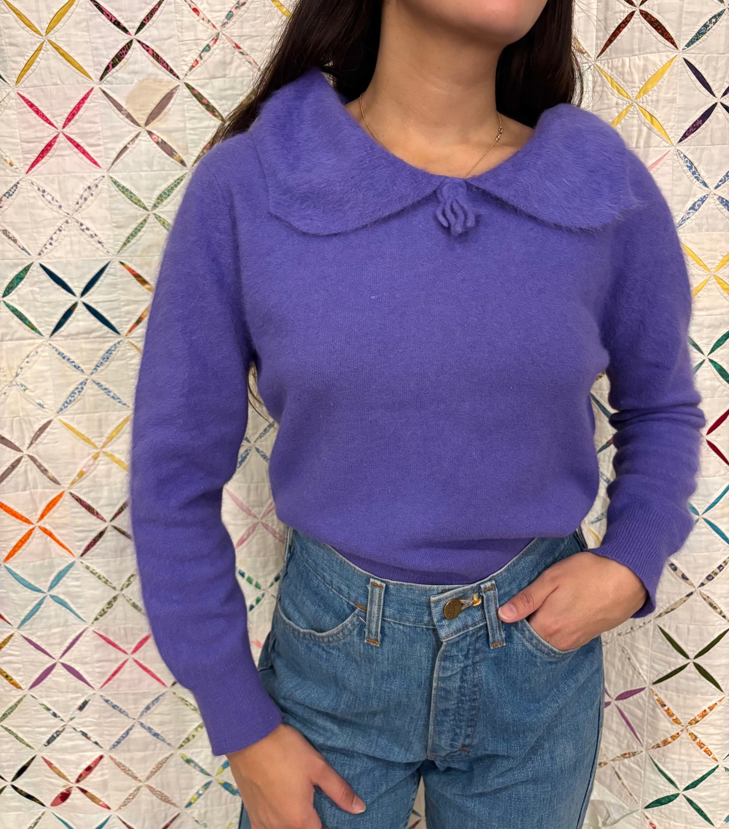 50s/60s Angora sweater