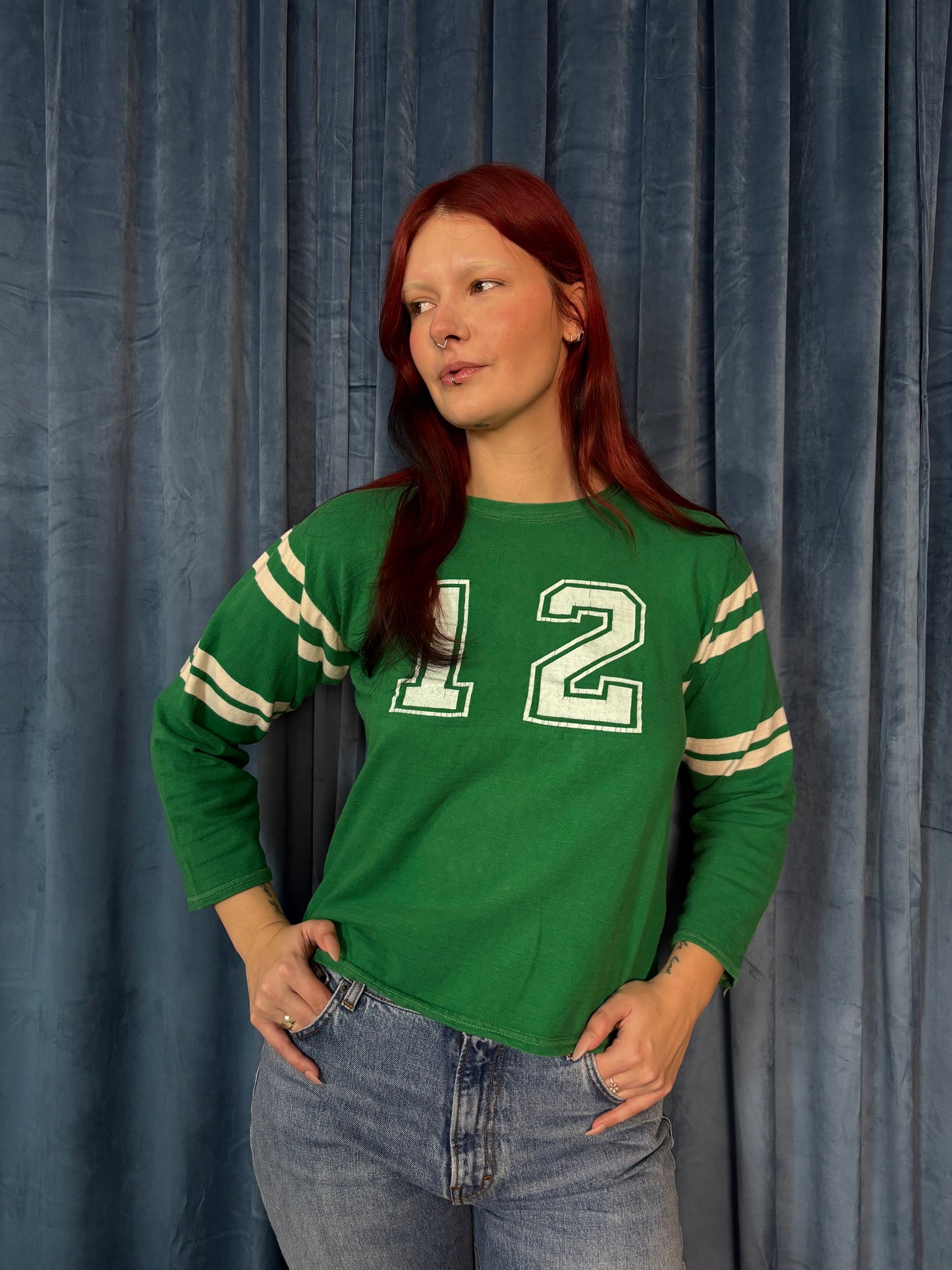 70s 80s Roughriders football tee