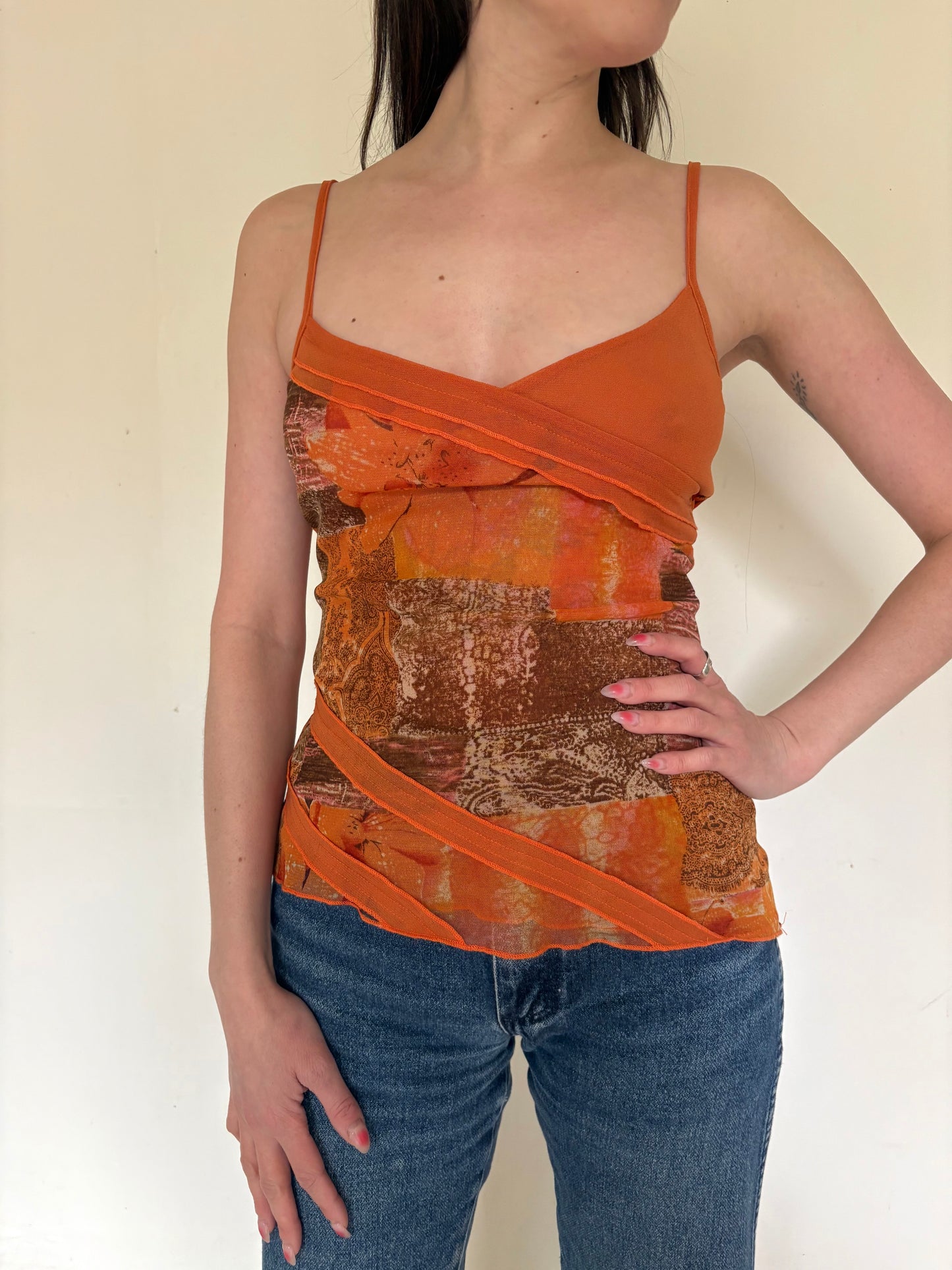Y2K mesh top