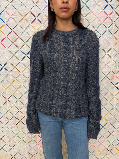 Cable Knit Mohair sweater