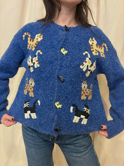 Amazing 90s Cat Sweater