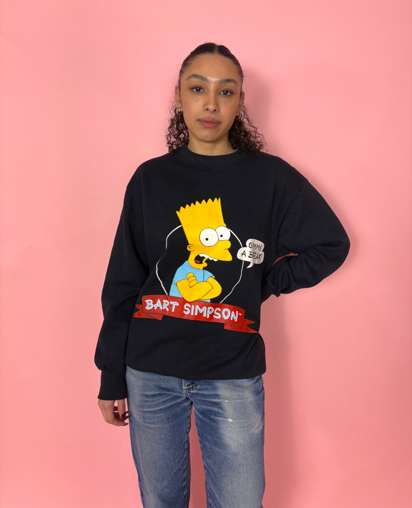 90s Bart Simpson Sweatshirt