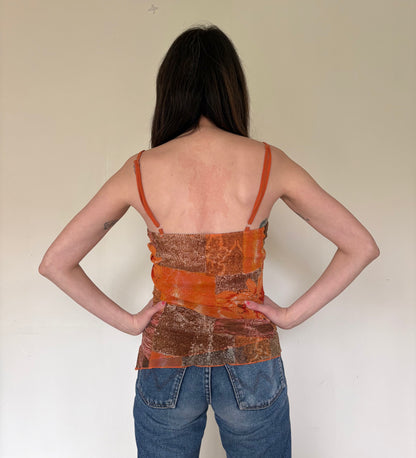 Y2K mesh top
