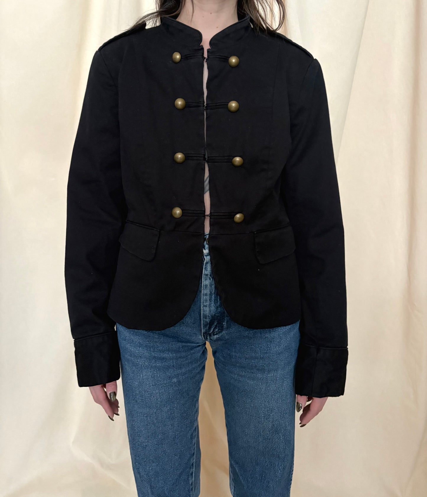 Y2K Napoleon Style Jacket
