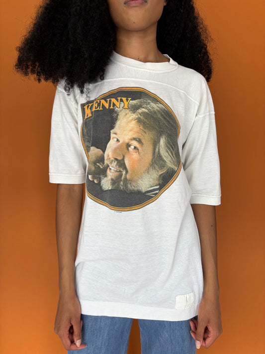 Kenny Rogers tour tee 1980