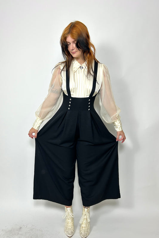 1970s Suspender Jumpsuit