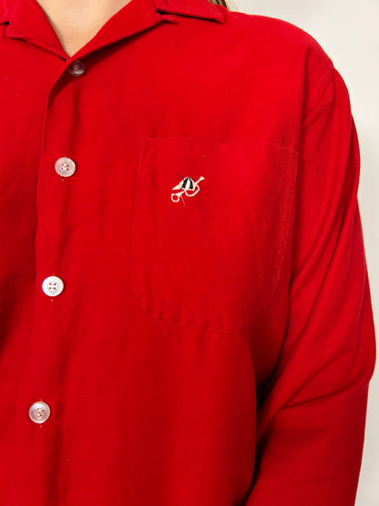 50s/60s loop collar jockey shirt