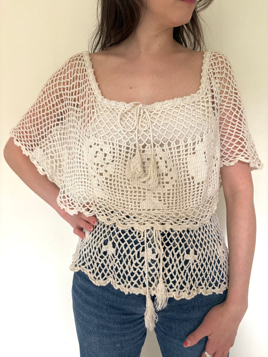 70s Crotchet Top